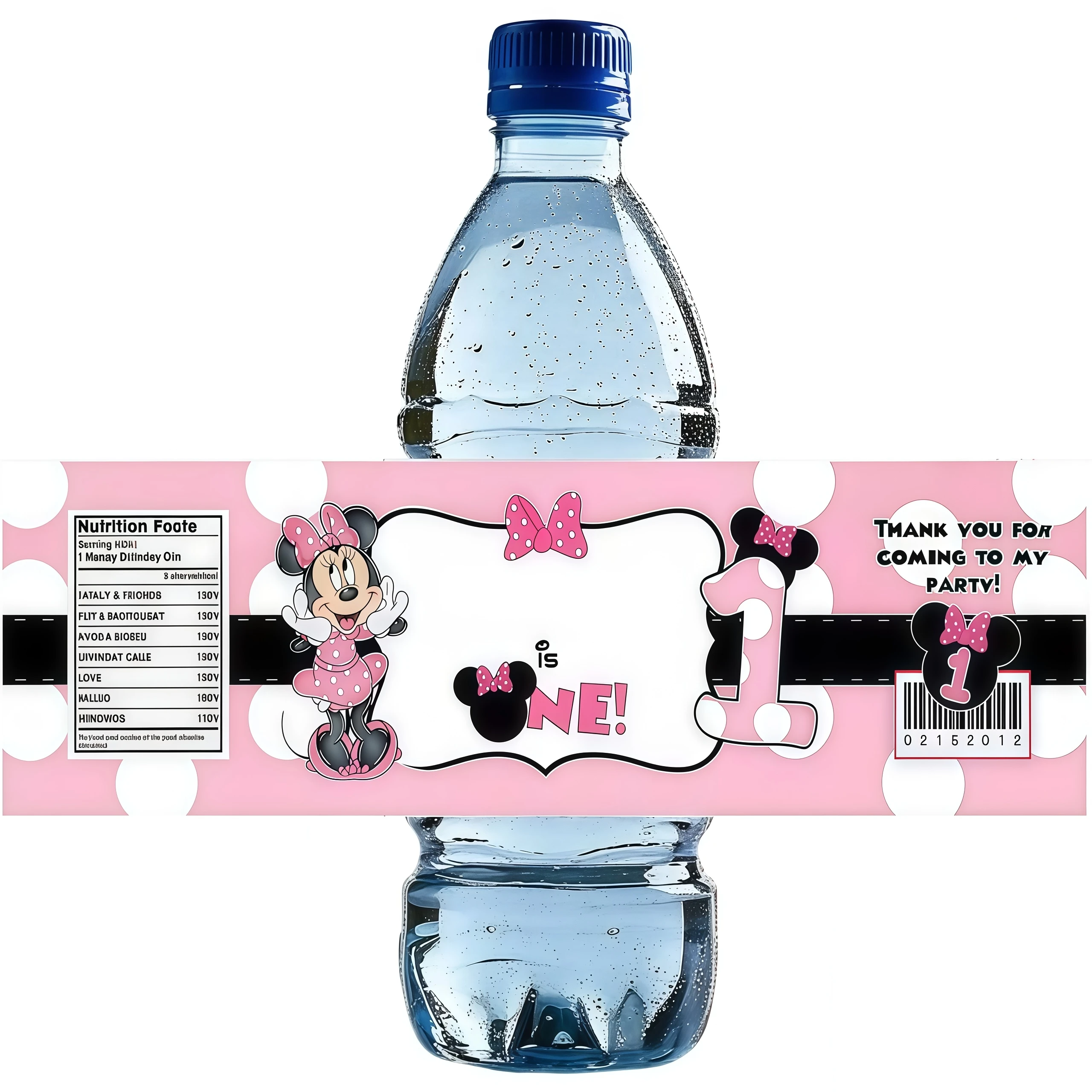 Minnie Party Supplies Bottle L – обзор и цена Wedding Water Supply