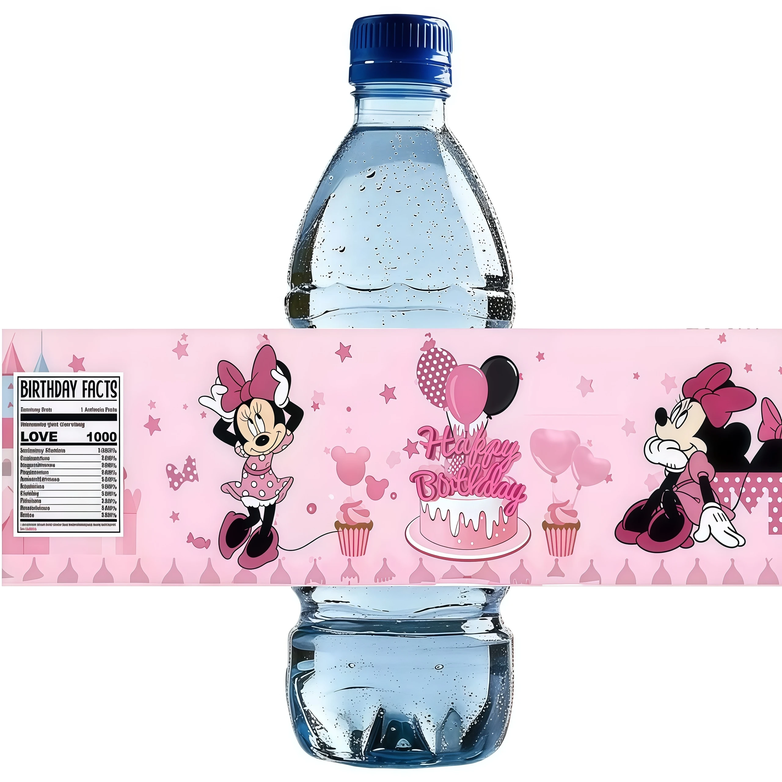 Minnie Party Supplies Bottle L – обзор и цена Wedding Water Supply