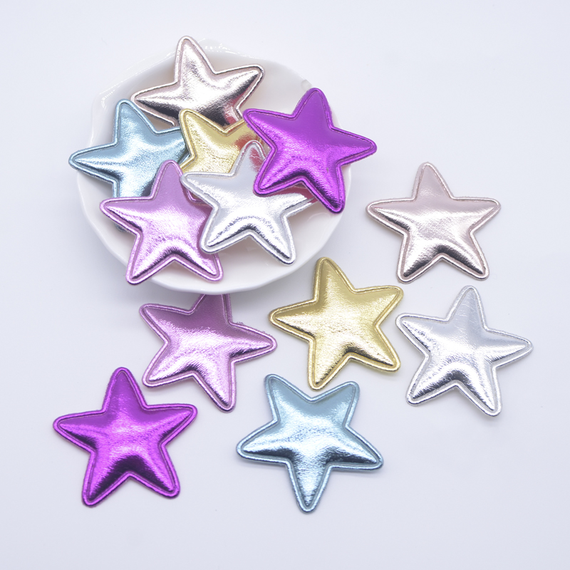 50Pcs 40mm Leather Star Appliq – обзор и цена Wedding Superstar