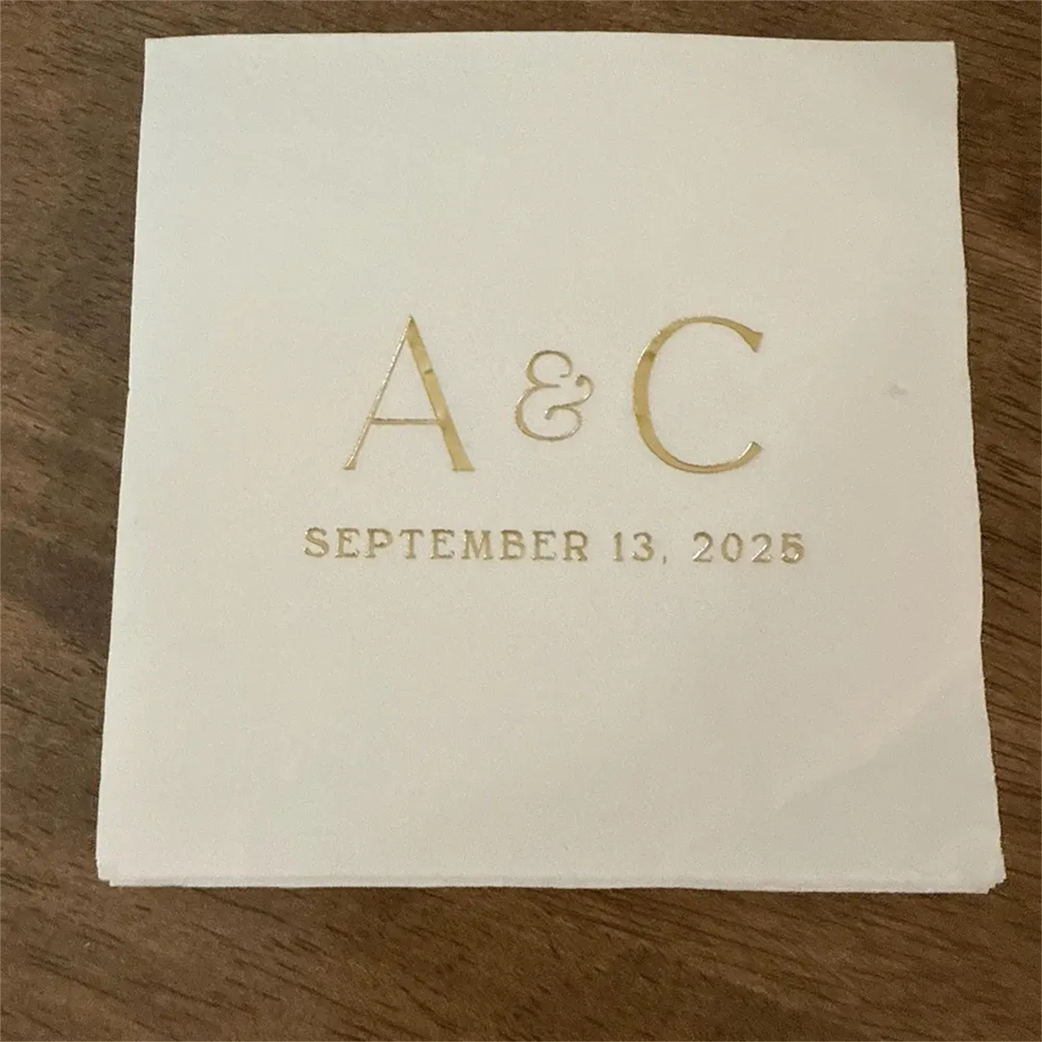 Wedding Cocktail Napkins Initi – обзор и цена Wedding Package Gold