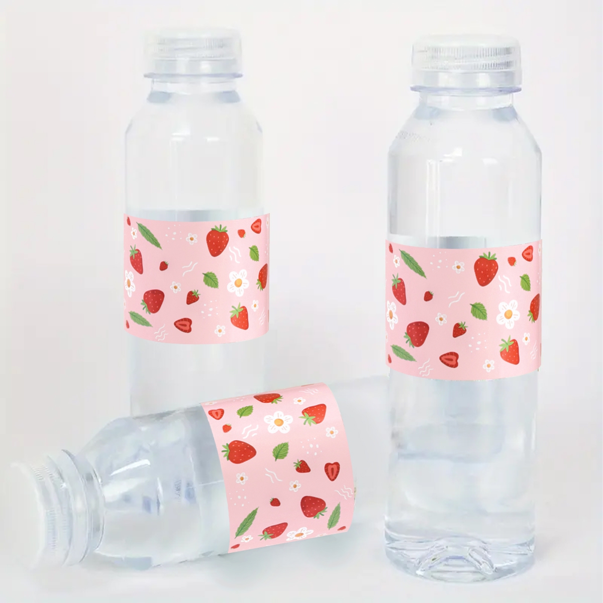 10pcs Strawberry Water Bottle  – обзор и цена Wedding Water Supply