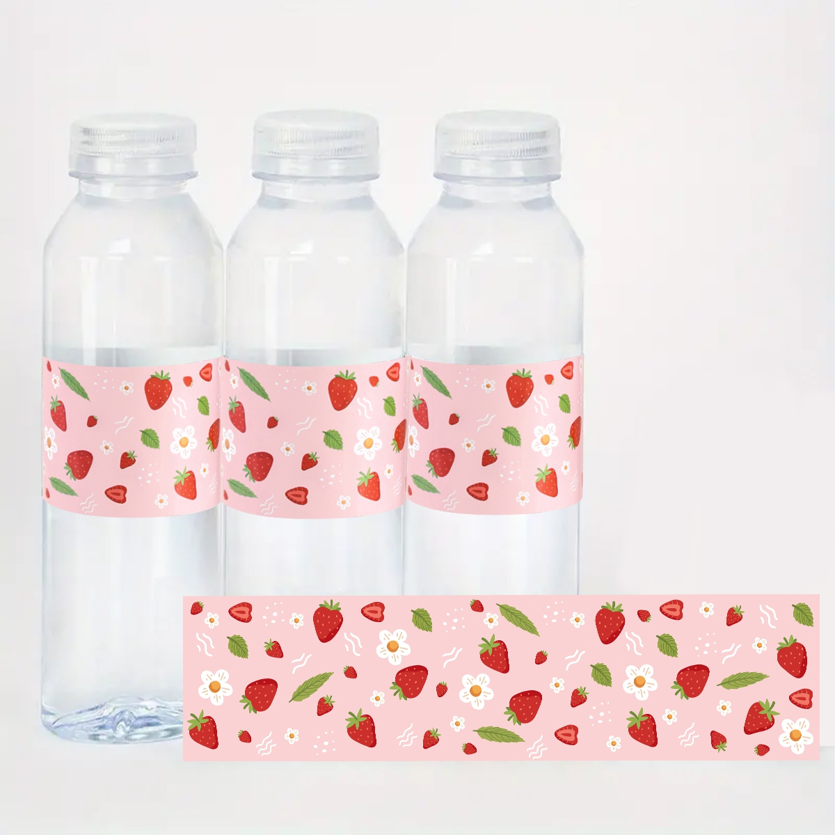 10pcs Strawberry Water Bottle  – обзор и цена Wedding Water Supply