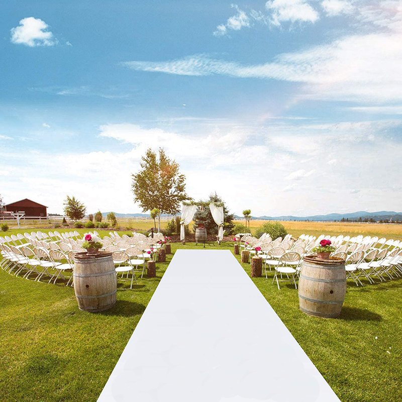 Romantic White Wedding Carpet  – обзор и цена Wedding Tap