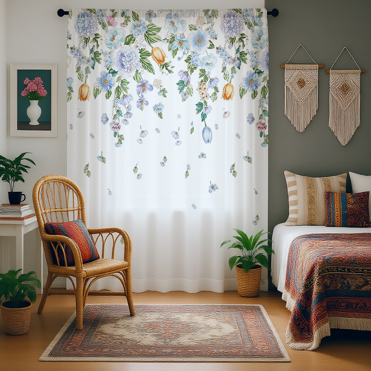Floral Sheer Curtain, Good Qua – обзор и цена Good Floral & Wedding Decor Supply
