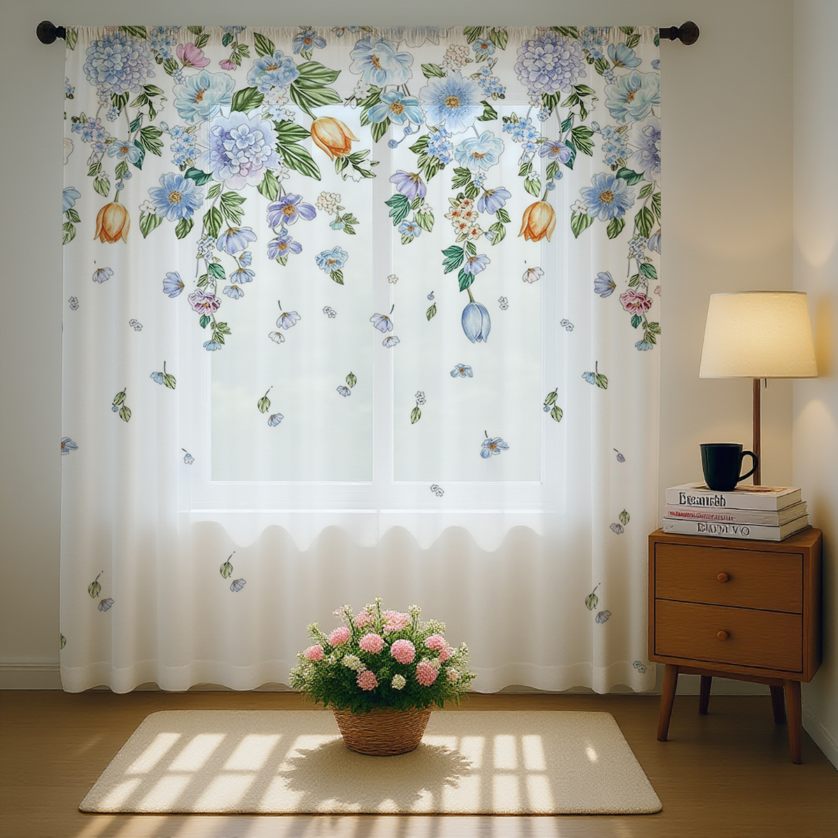 Floral Sheer Curtain, Good Qua – обзор и цена Good Floral & Wedding Decor Supply