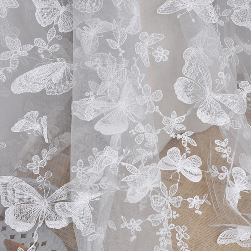 1 Yard 3D Butterfly Embroidery – обзор и цена Wedding Water Supply
