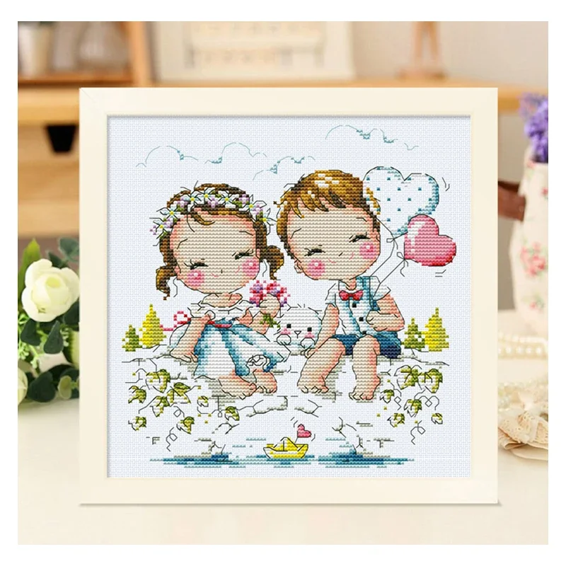 Amishop Counted Cross Stitch K – обзор и цена Wedding Package Gold