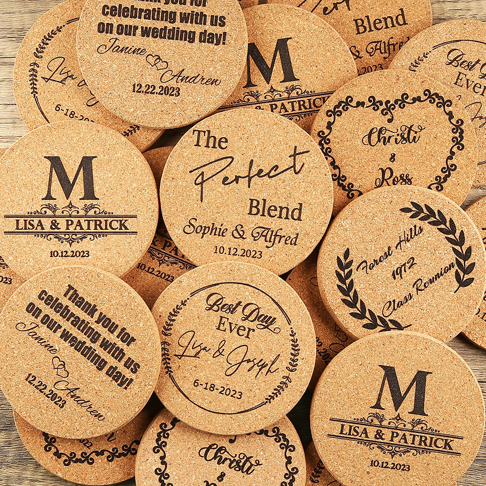Custom 1/10/50pcs Cup Mat Pers – обзор и цена Wedding Tap