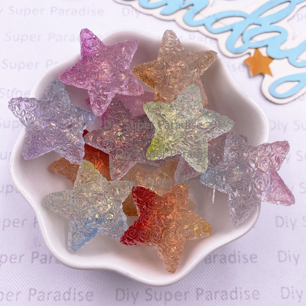 10PCS Resin Clear Candy Color  – обзор и цена Wedding Superstar
