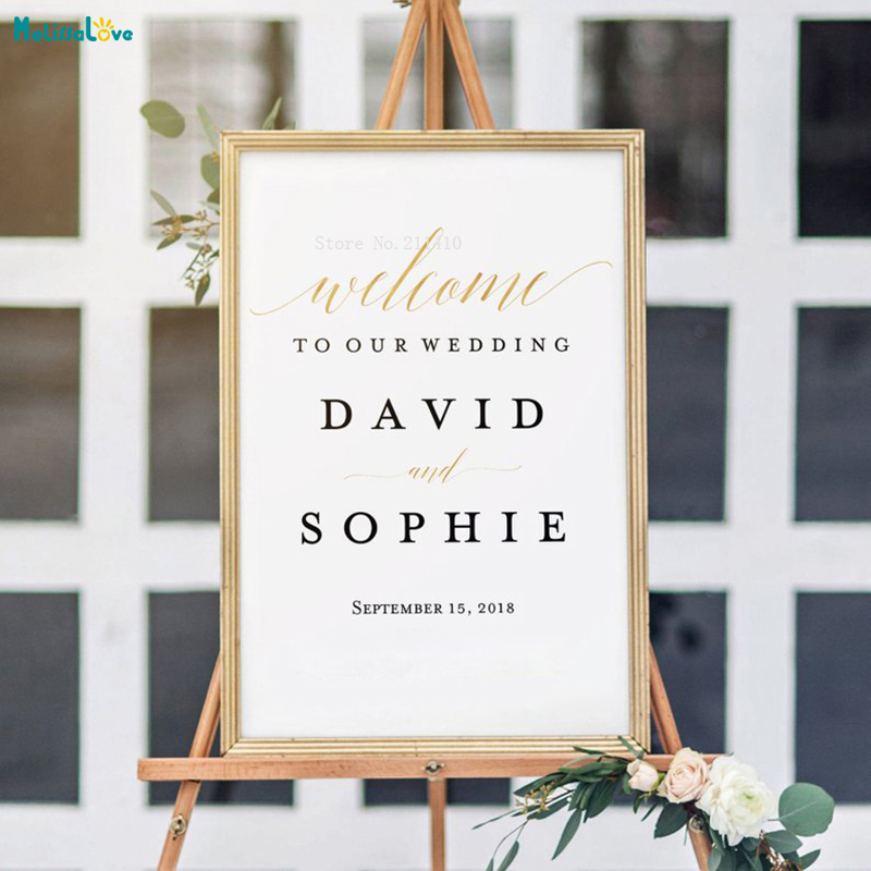 Gold and Black Wedding Welcome – обзор и цена Wedding Package Gold