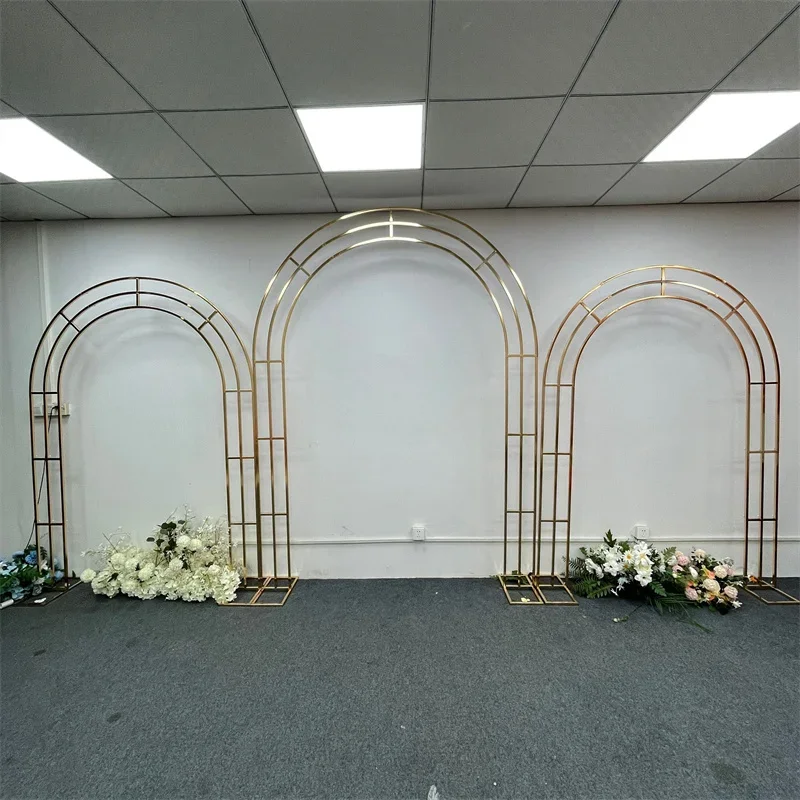 Metallic Gold Wedding Arch Sta – обзор и цена Wedding Party Supply Store