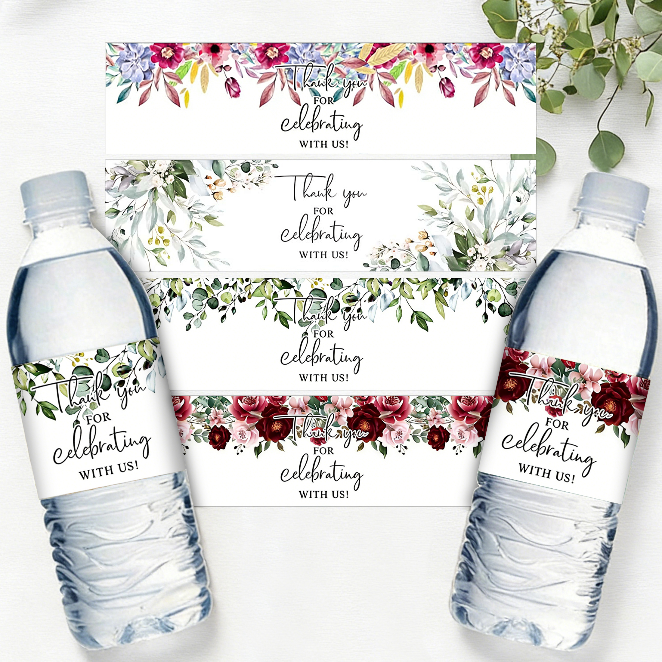 10pcs Water Bottle Labels Stic – обзор и цена Wedding Water Supply